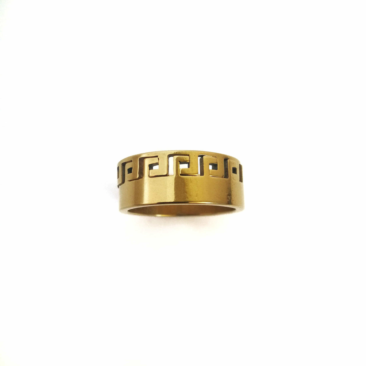 Ring aus goldfarbenem Edelstahl - Adonis Ringe KOOMPLIMENTS