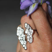 Ring aus recyceltem massivem Silber - Corail Ringe KOOMPLIMENTS