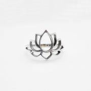 Ring aus Silber - Lotusblume Ringe KOOMPLIMENTS