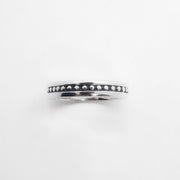 Ring aus Silber mit Punkten - Points Ringe KOOMPLIMENTS