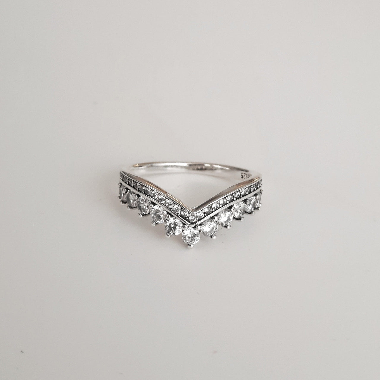 Ring in kronenform aus echtem Silber Ringe KOOMPLIMENTS