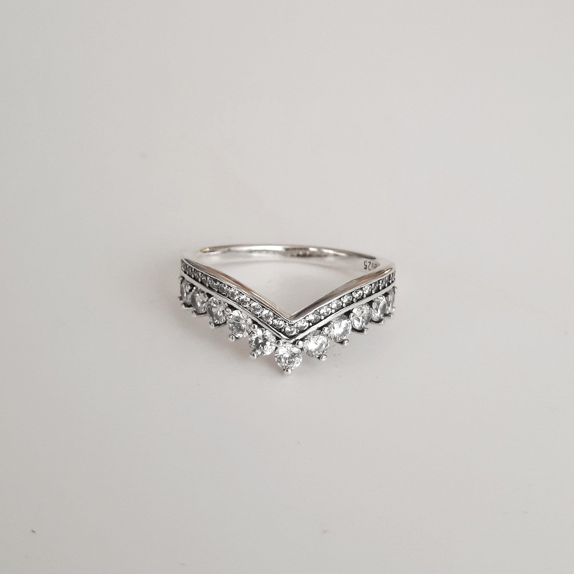 Ring in kronenform aus echtem Silber Ringe KOOMPLIMENTS