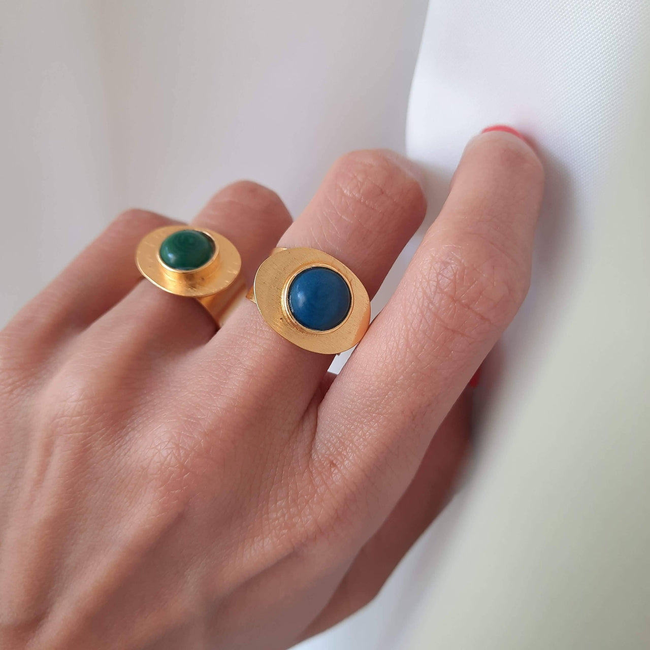 Ring Locaste - Sueños Blau Ringe KOOMPLIMENTS