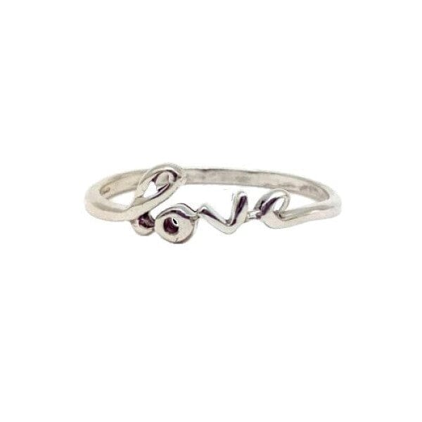 Ring mit Buchstaben Liebe - SELF-LOVE Ringe KOOMPLIMENTS