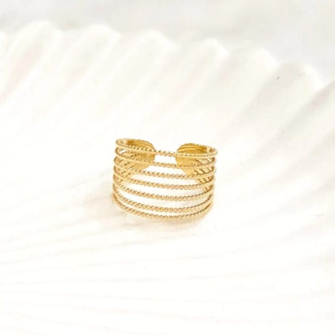 Ring mit mehreren Reihen - EGAN Ringe KOOMPLIMENTS