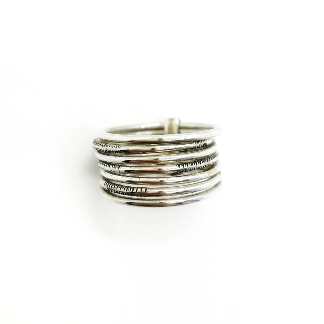 Ring-Set aus Silber - TARTIT Ringe KOOMPLIMENTS