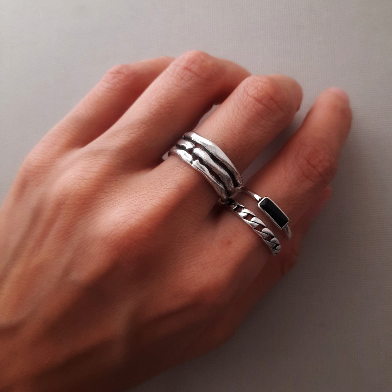 Ring Silber ethnischer Look - Bamako Ringe KOOMPLIMENTS