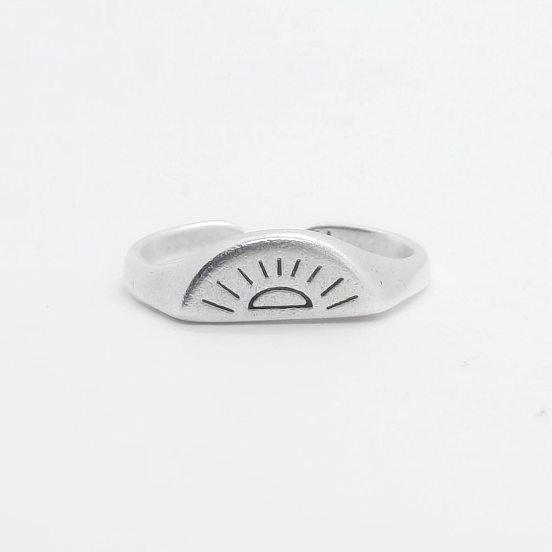 Ring Silber Sonnenuntergang Ringe KOOMPLIMENTS