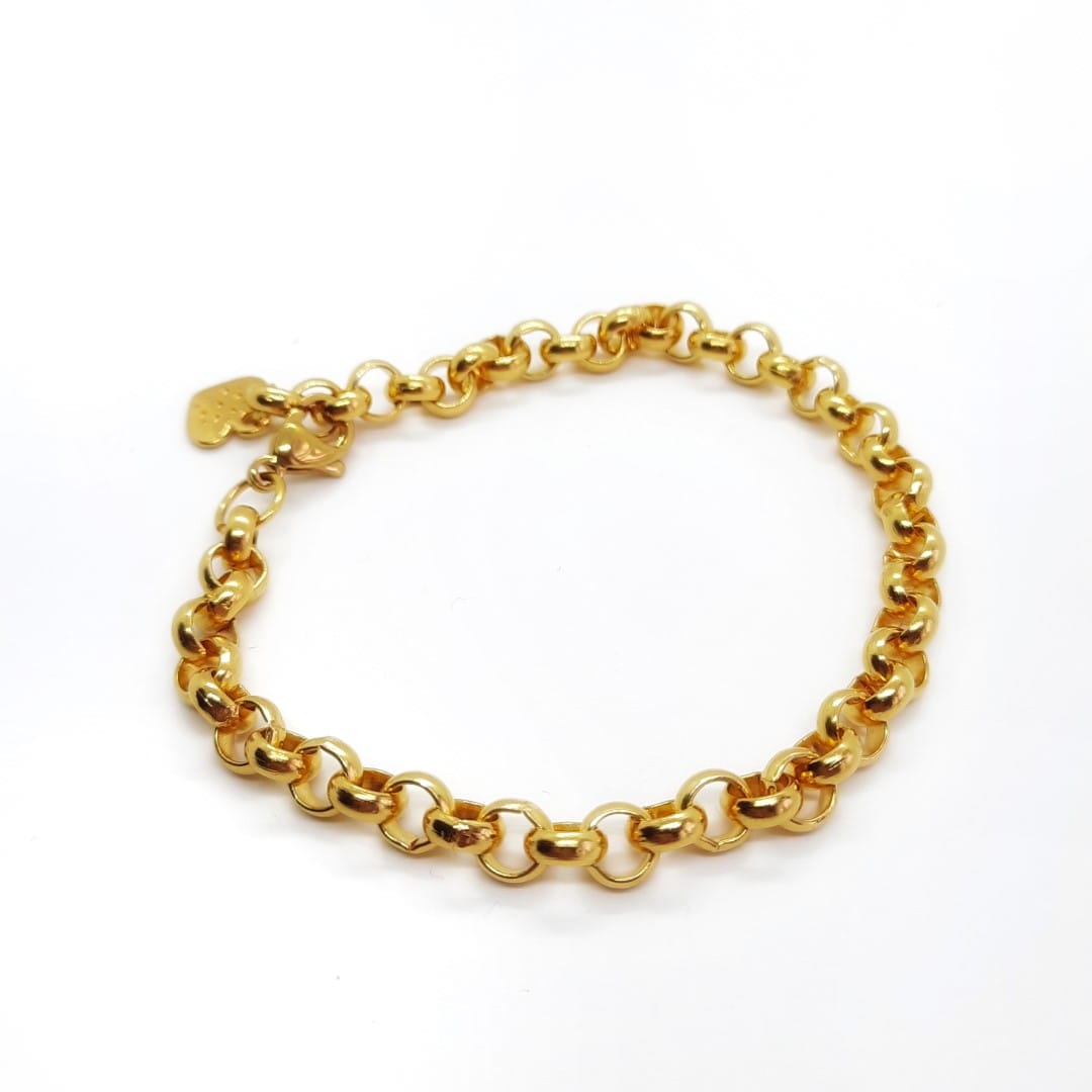 Rolo Kettenarmband - Herz Armband KOOMPLIMENTS