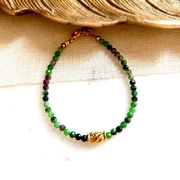 Rubin-Zoïsit-Armband - LISEA Armband KOOMPLIMENTS