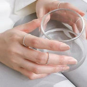 Sehr feiner Ring aus Silber - Twist Ringe KOOMPLIMENTS