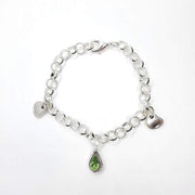Silber Armband mit Swarovski Stein - Viktoria Armband KOOMPLIMENTS