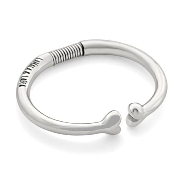 Silber Armspange - BONES Armband KOOMPLIMENTS