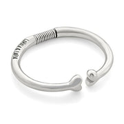 Silber Armspange - BONES Armband KOOMPLIMENTS