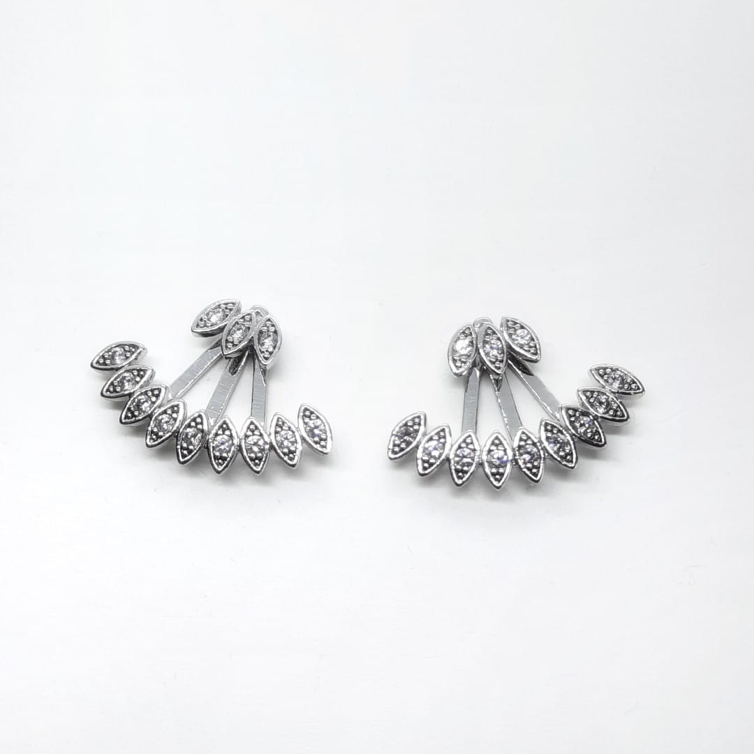 Silber Damen Ohrringe Pfau Ohrringe KOOMPLIMENTS