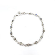 Silberarmband mit Labradorit - Aura Armband KOOMPLIMENTS