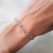 Silberarmband mit Labradorit - Aura Armband KOOMPLIMENTS