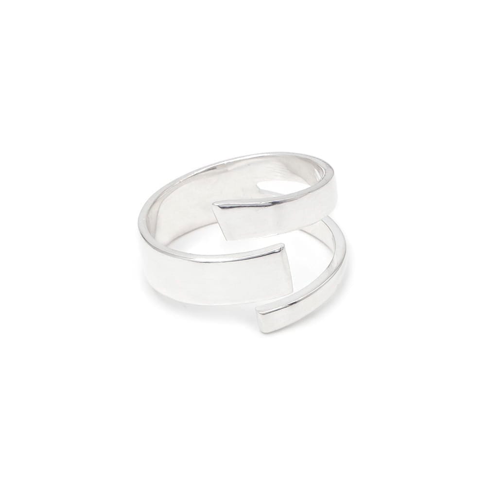 Silberner Y-Ring Ringe KOOMPLIMENTS