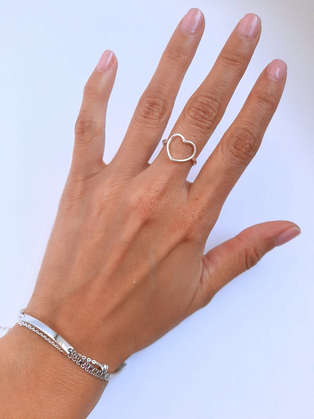 Silberring mit Herz - Eliza Ringe KOOMPLIMENTS