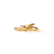 Stapelring aus Messing - Wellen Ringe KOOMPLIMENTS