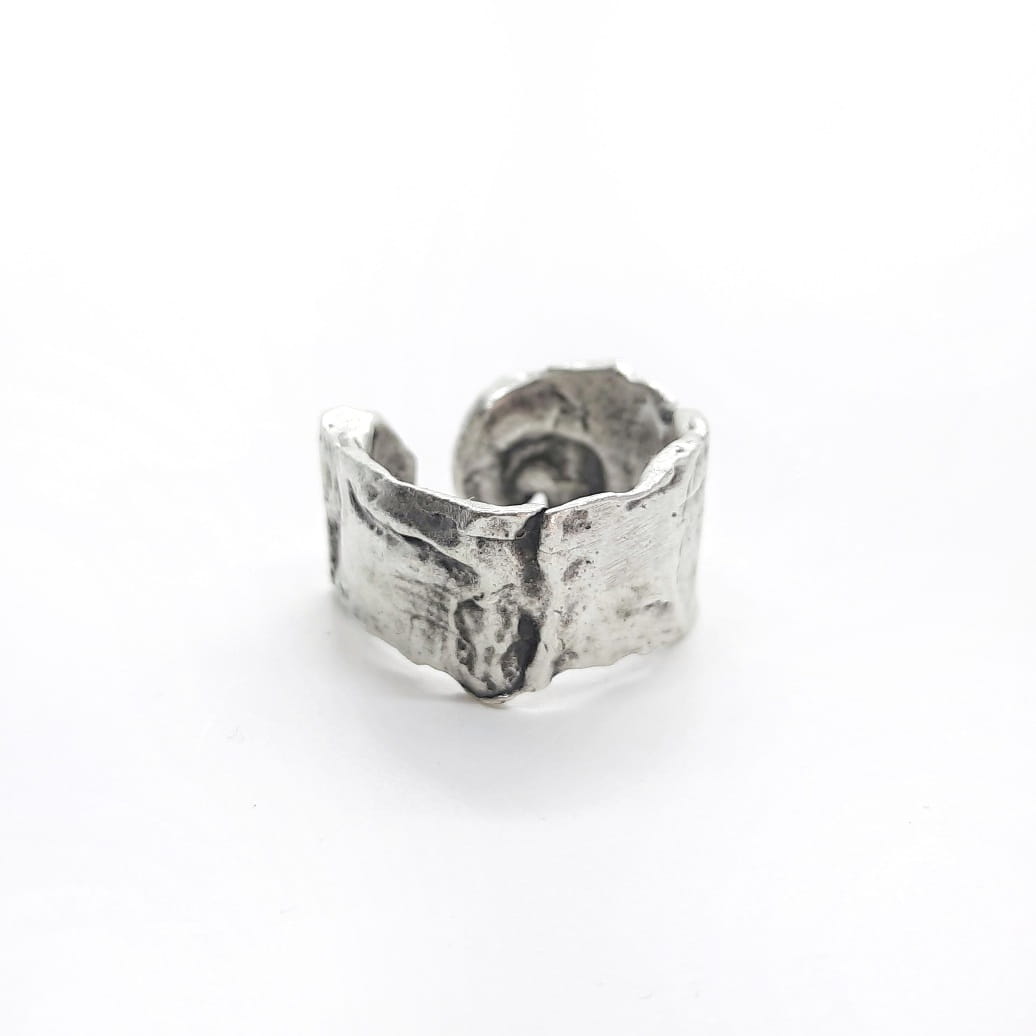 Struktur Ring Silber - Structuro Ringe KOOMPLIMENTS