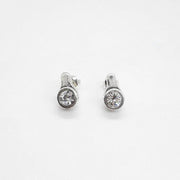 Swarovski Kristall Ohrstecker - Shine White Ohrstecker KOOMPLIMENTS
