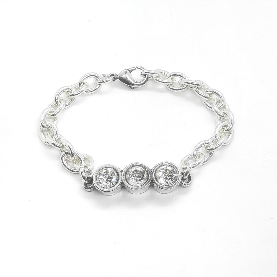 Swarovski Silberarmkette - Shiny Armband KOOMPLIMENTS