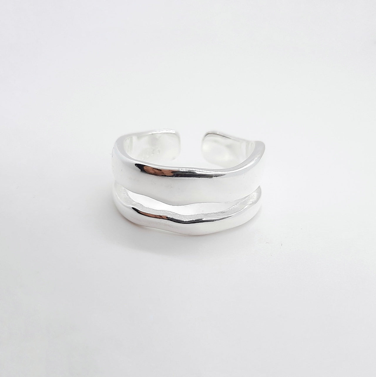 Trendiger Ring aus Silber - Trend Ringe KOOMPLIMENTS