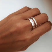 Trendiger Ring aus Silber - Trend Ringe KOOMPLIMENTS