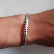 Tuareg Armreif mit schönem Muster - Afrika Armband KOOMPLIMENTS