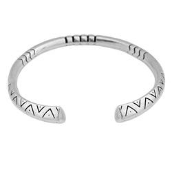 Tuareg Armreif mit schönem Muster - Afrika Armband KOOMPLIMENTS