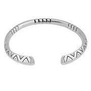 Tuareg Armreif mit schönem Muster - Afrika Armband KOOMPLIMENTS