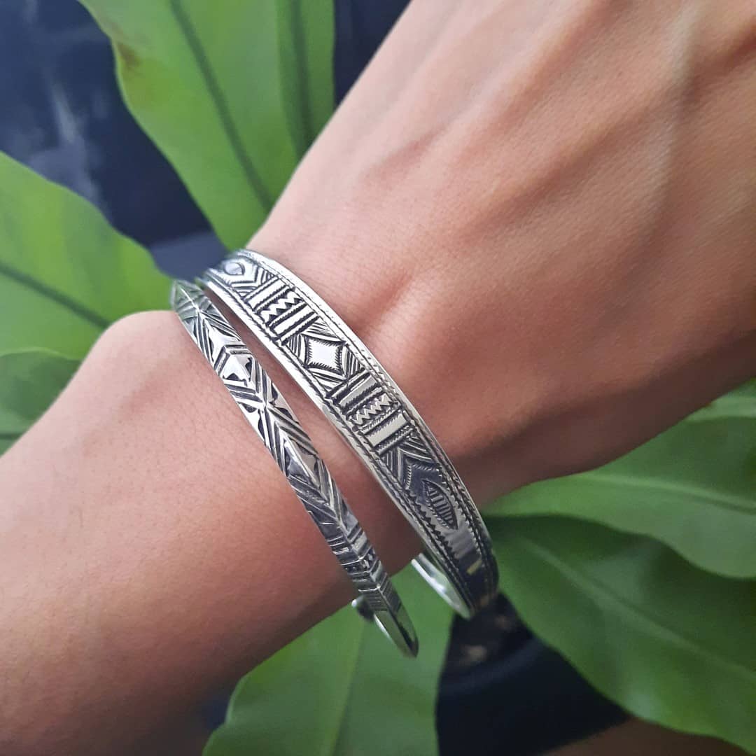 Tuareg-Ethno-Silberarmband - Tassili-n-Ajjer Armband KOOMPLIMENTS