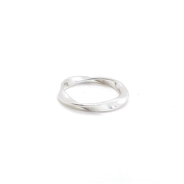 Verdrehter Silber Damen Ring - Locke Ringe KOOMPLIMENTS