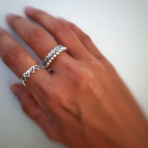 Vereinte Herzen Ring Ringe KOOMPLIMENTS