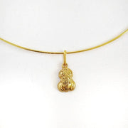 Vergoldeter Frosch Choker Halskette - Tayrona Halsketten KOOMPLIMENTS