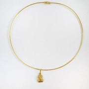 Vergoldeter Frosch Choker Halskette - Tayrona Halsketten KOOMPLIMENTS