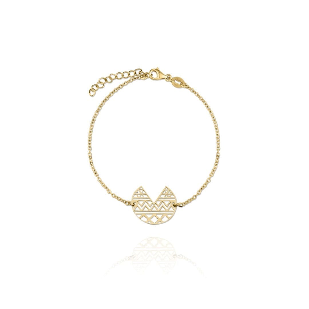 Vergoldetes Gold Armkette - ORA Armband KOOMPLIMENTS