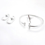 Verstellbarer Armreif - Linien Armband KOOMPLIMENTS