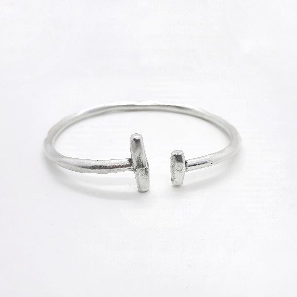 Verstellbarer Armreif - Linien Armband KOOMPLIMENTS