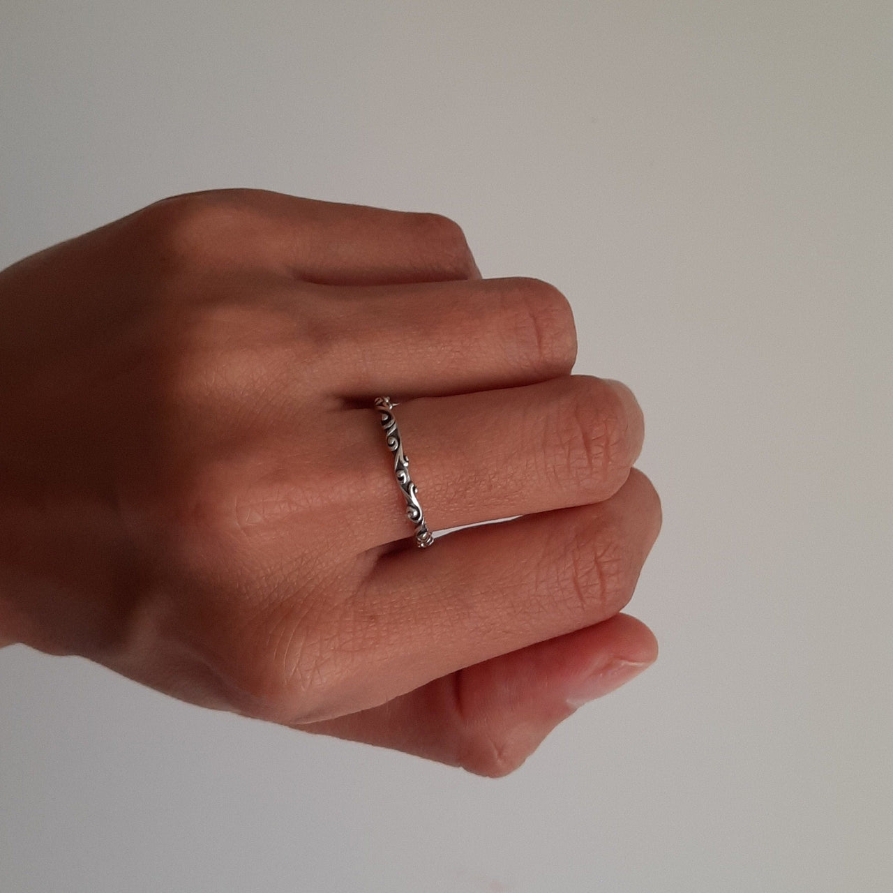 Vintage-Ring aus Silber Ringe KOOMPLIMENTS