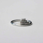 Zeitloser minimalistischer Silberring - SMOKES Ringe KOOMPLIMENTS