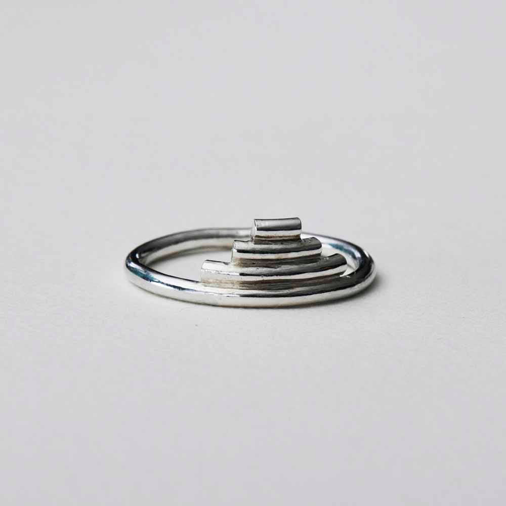 Zeitloser minimalistischer Silberring - SMOKES Ringe KOOMPLIMENTS 