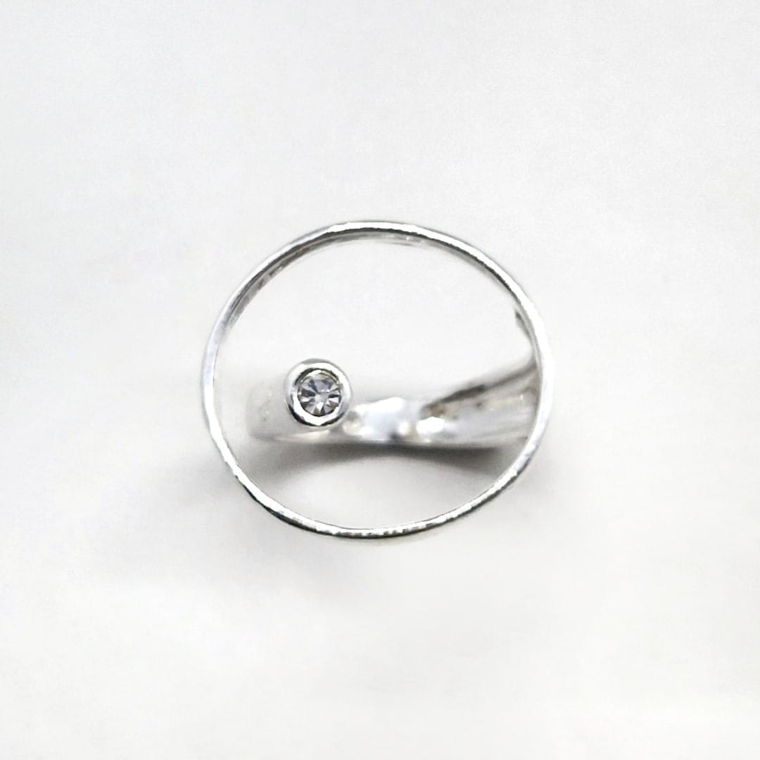 Zirkon-Designring mit Kreis - ORBIT Ringe KOOMPLIMENTS