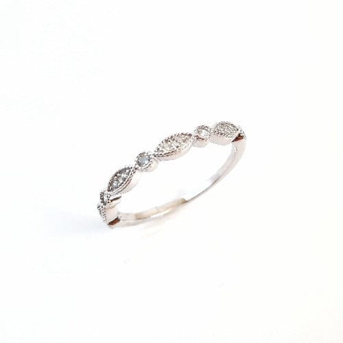 Zirkonia-Ring aus echtem 925 Silber - Princessa Ringe KOOMPLIMENTS