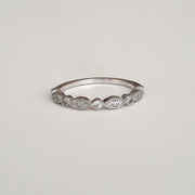 Zirkonia-Ring aus echtem 925 Silber - Princessa Ringe KOOMPLIMENTS