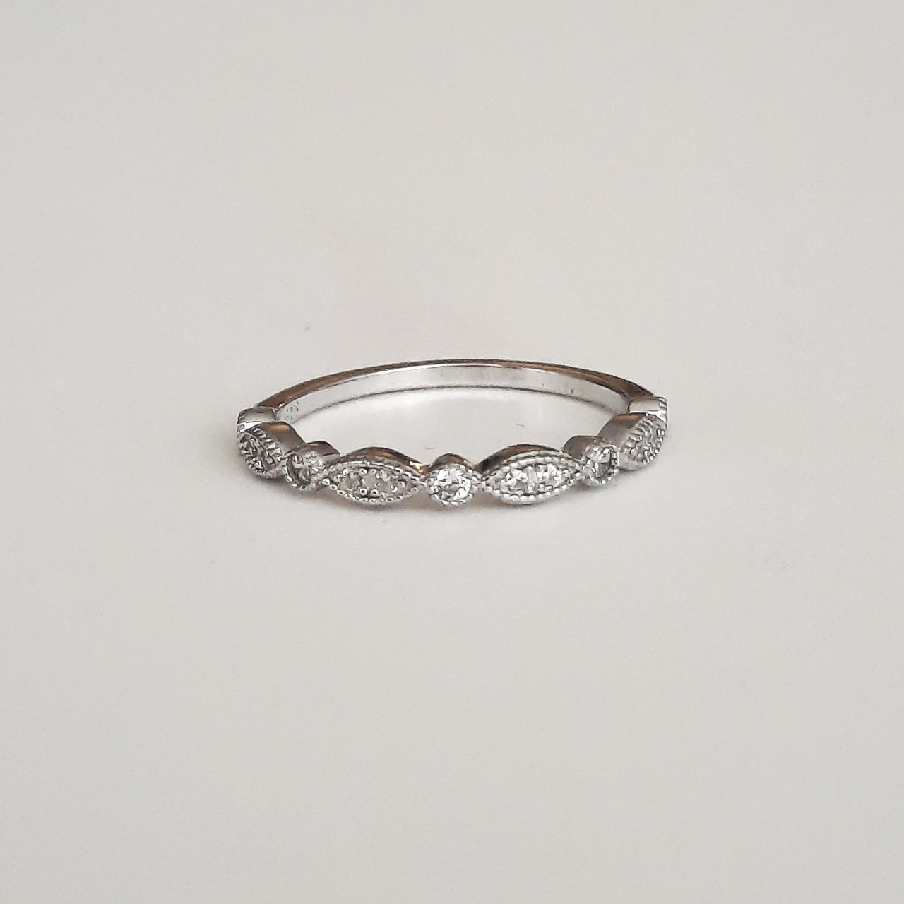 Zirkonia-Ring aus echtem 925 Silber - Princessa Ringe KOOMPLIMENTS